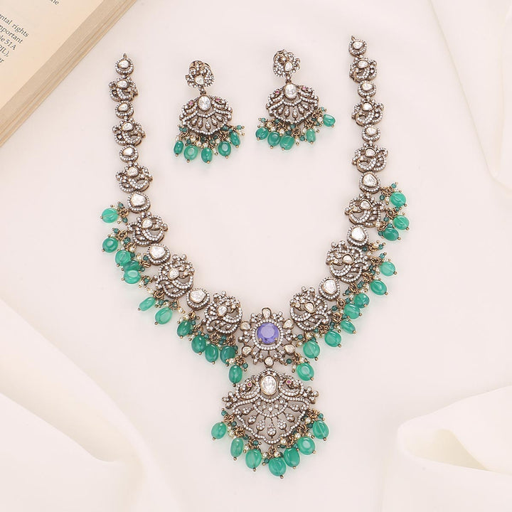 Shivanili Victorian Long Necklace Set