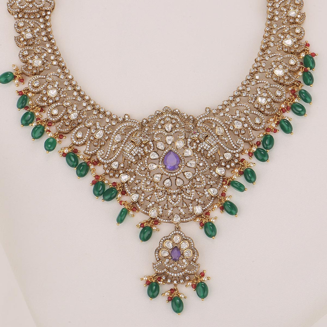 Unaisha Victorian Long Necklace Set