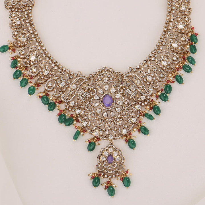 Unaisha Victorian Long Necklace Set