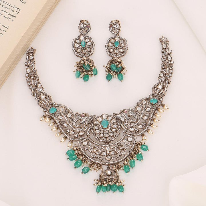 Shine & Charm Victorian Short Necklace Set