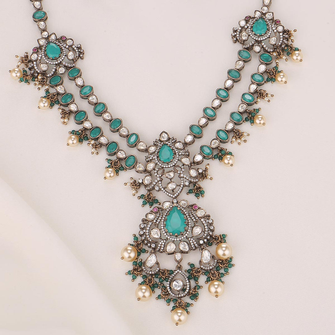 Eviana Victorian Long Necklace Set