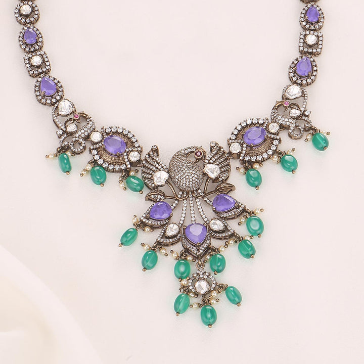 Ahisha Victorian Short Necklace Set