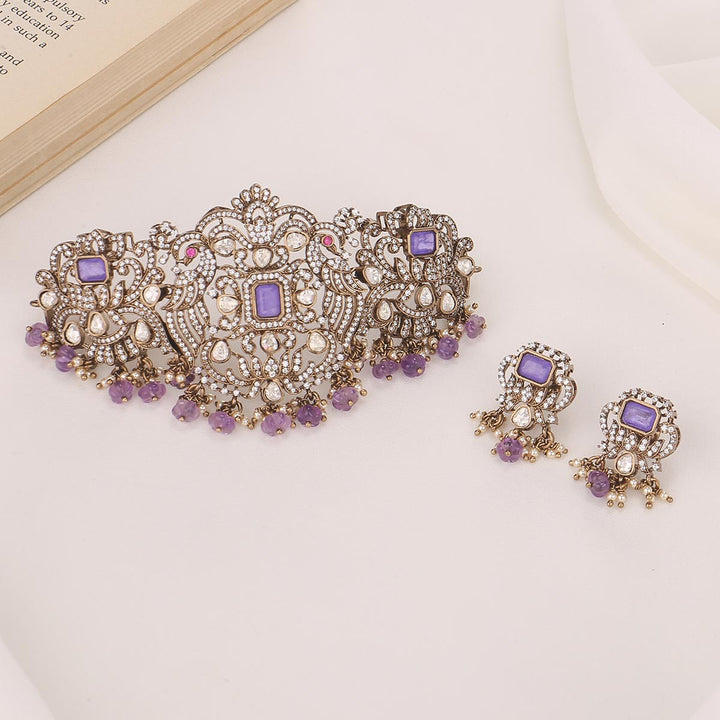 Glittering Victorian Choker Set