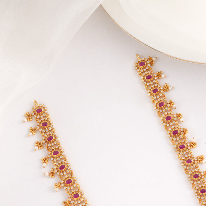 Prathika Stone Long Necklace