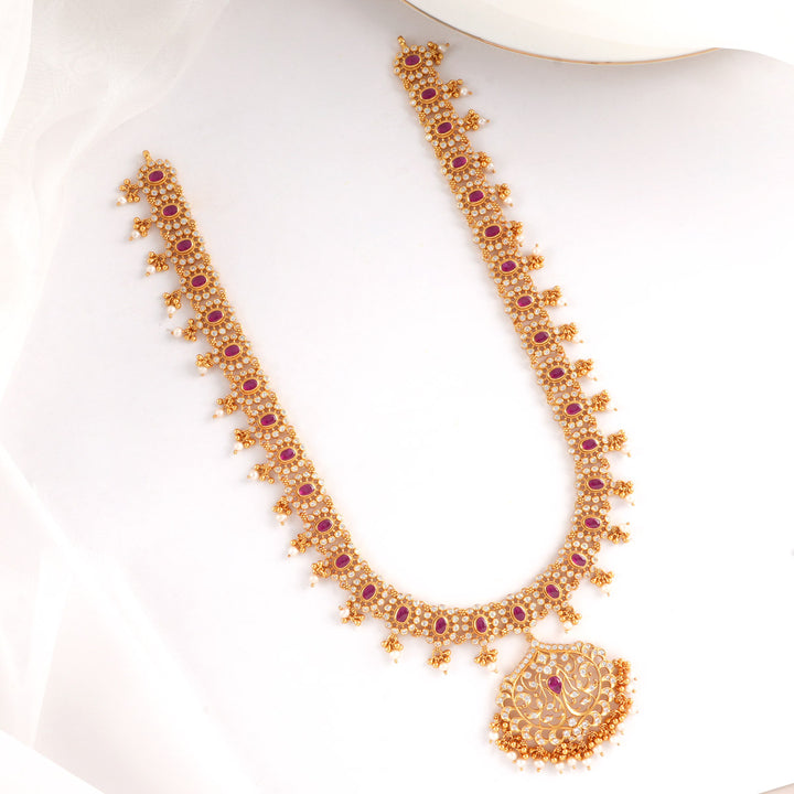 Prathika Stone Long Necklace