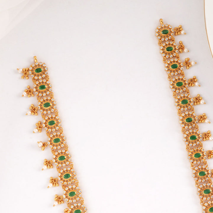 Dhishka Stone Long Necklace