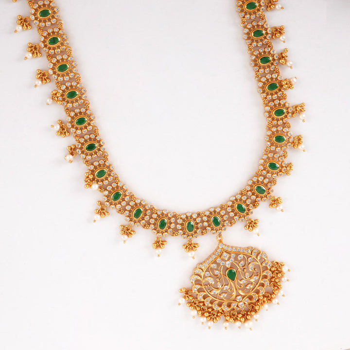 Dhishka Stone Long Necklace
