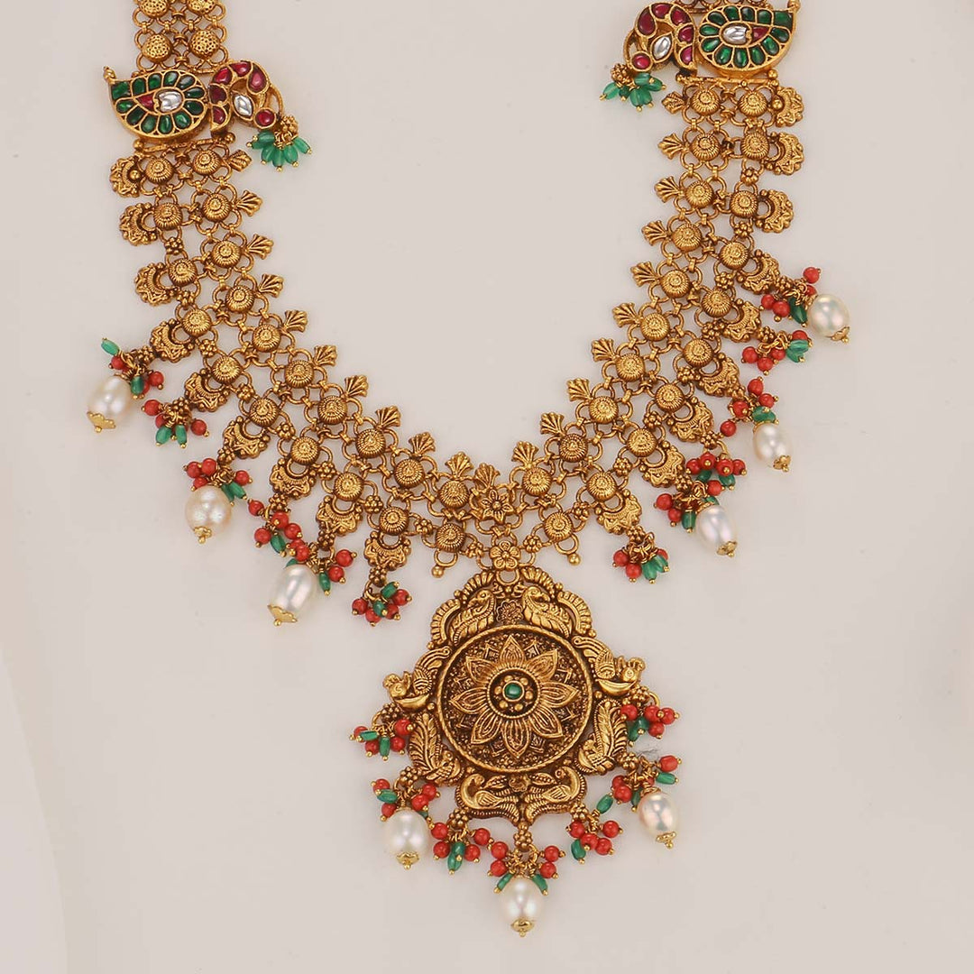 Dhanushika Nagas Long Necklace
