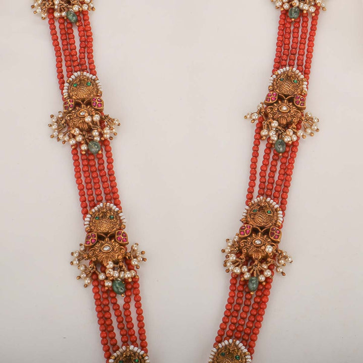 Amrutha Nagas Long Necklace