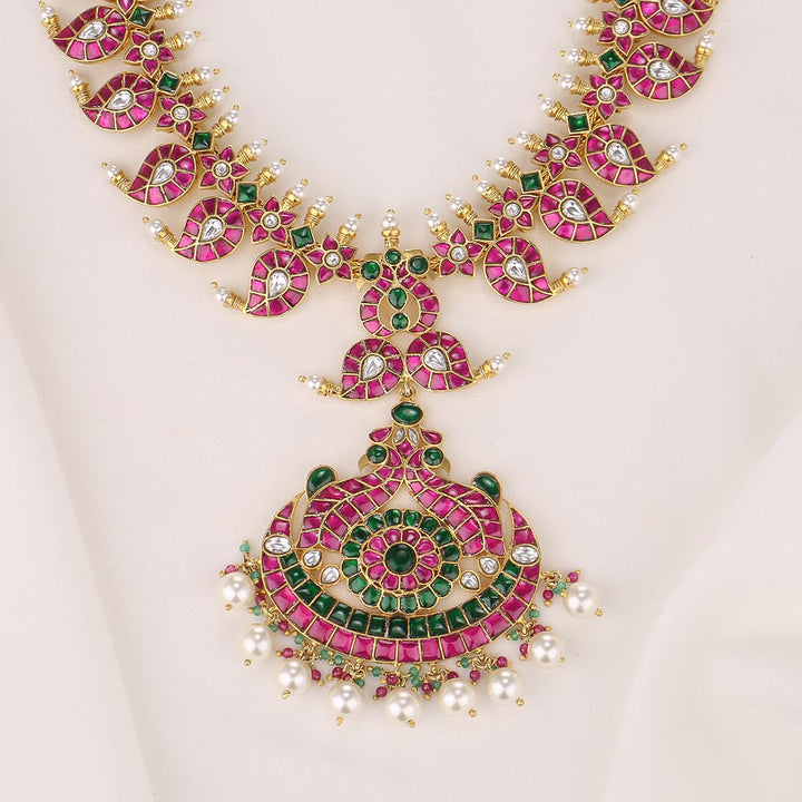 Gorgeous Mango Kundan Long Necklace