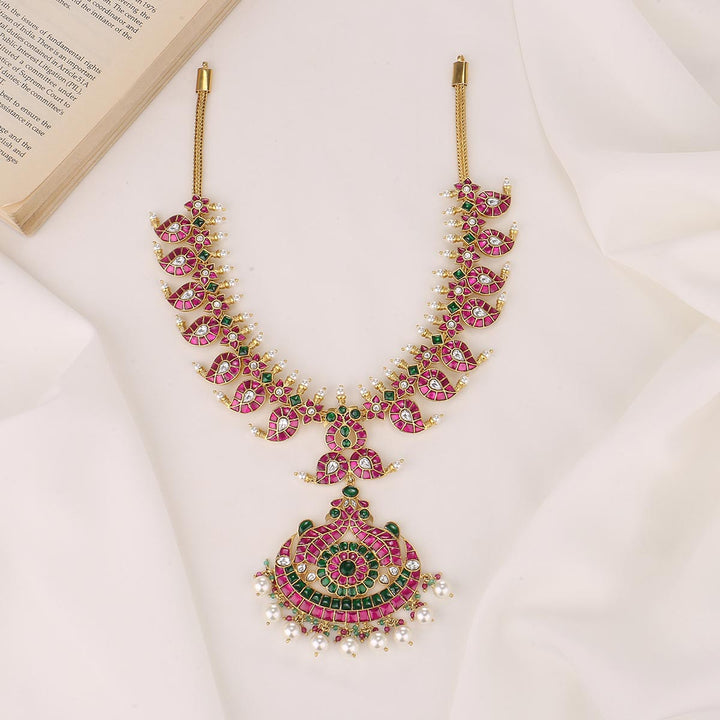 Gorgeous Mango Kundan Long Necklace
