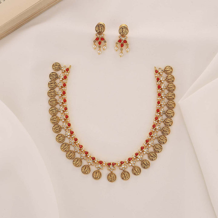 Shinning Short Necklace Set