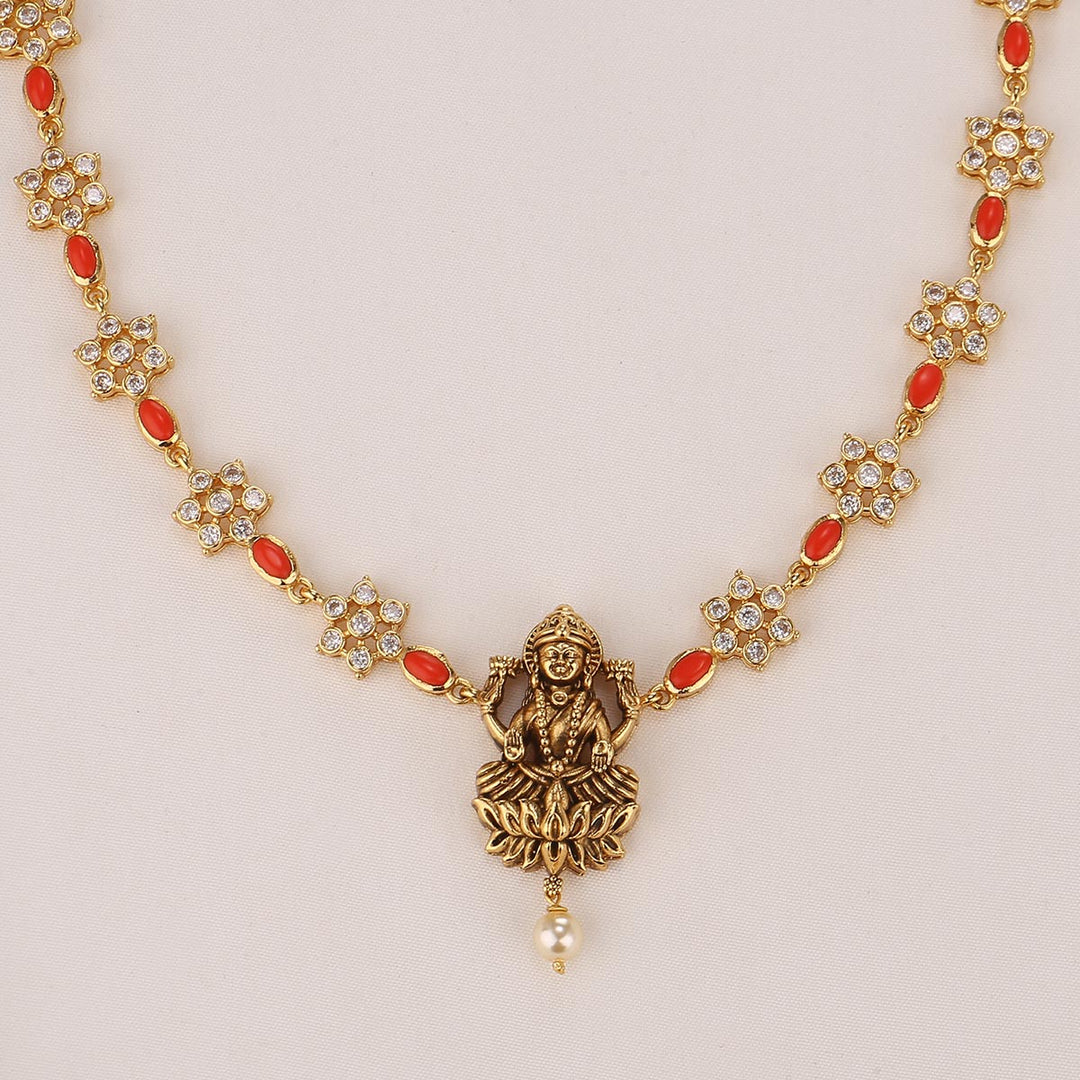 Mehal Short Necklace Set