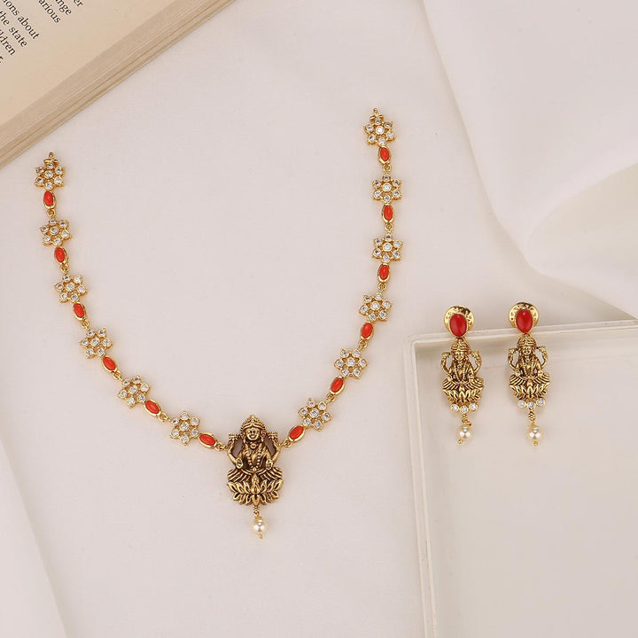 Mehal Short Necklace Set