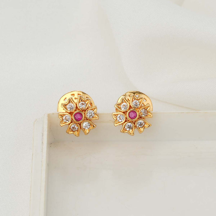 Janavi Nagas Short Necklace Set