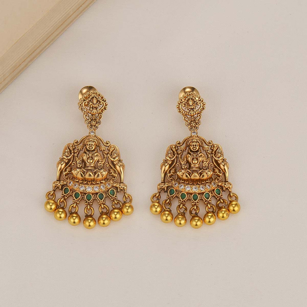 Lakshmi Nagas Short Necklace Set