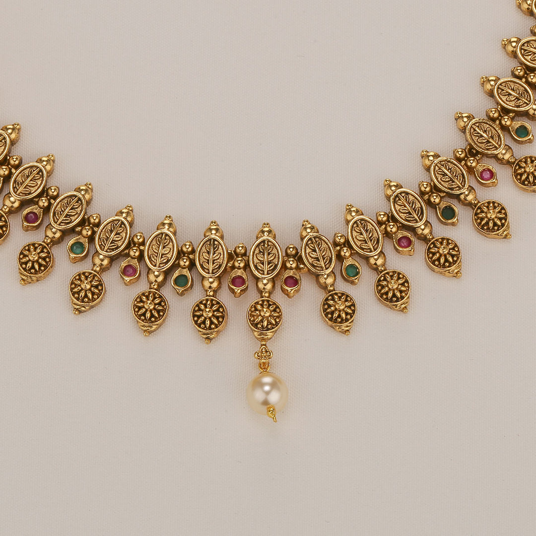 Bindhu Short Necklace Set