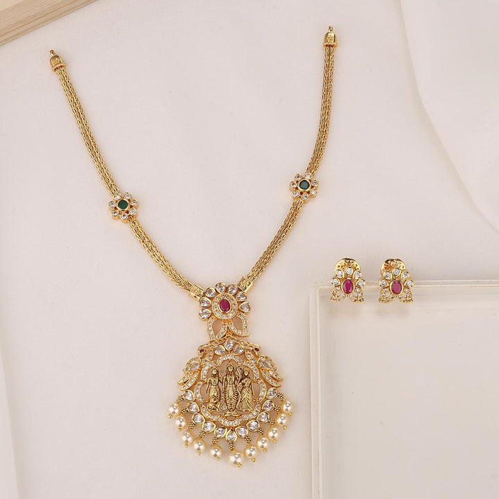 Krishitha Nagas Short Necklace Set