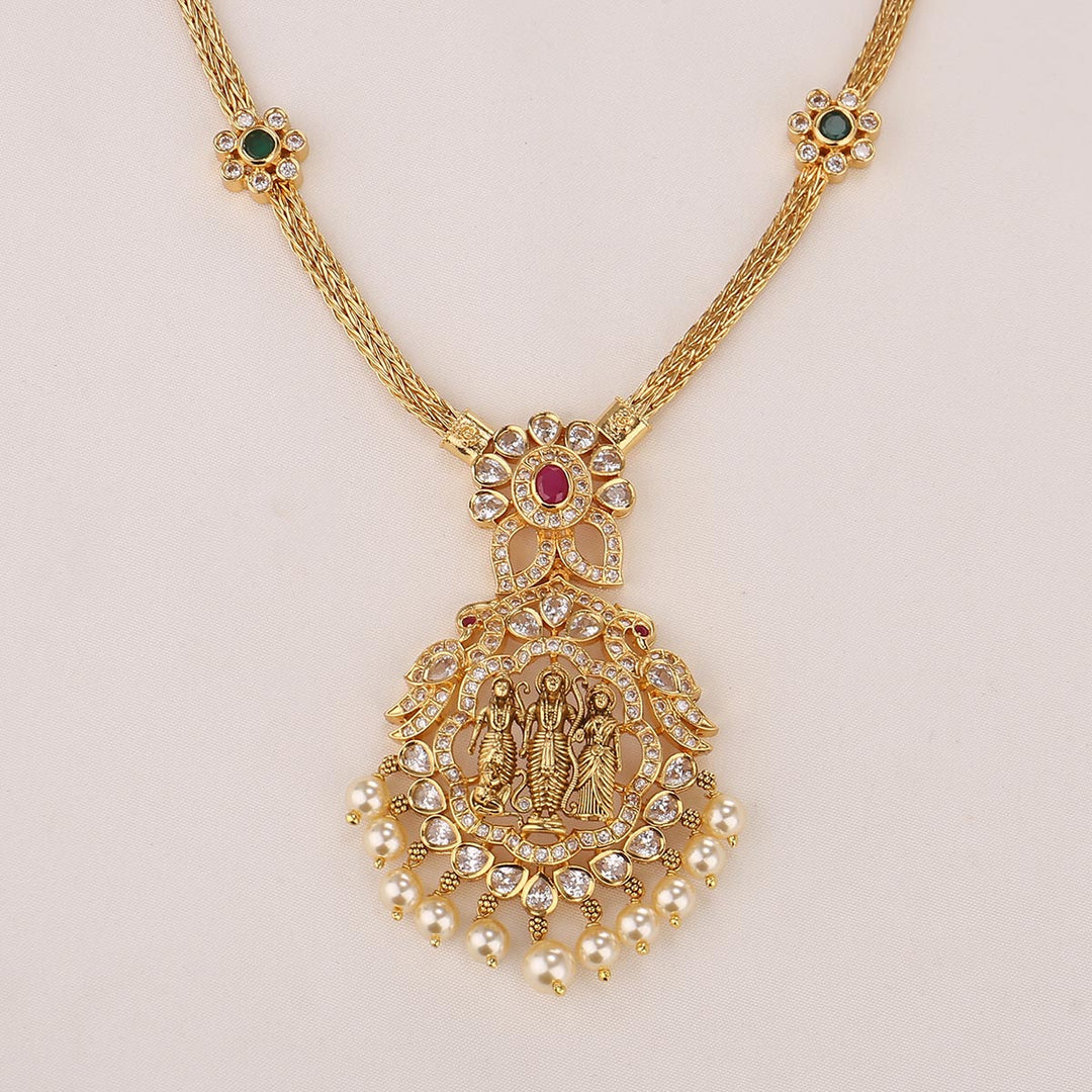 Krishitha Nagas Short Necklace Set