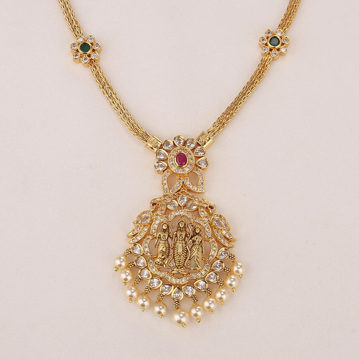 Krishitha Nagas Short Necklace Set