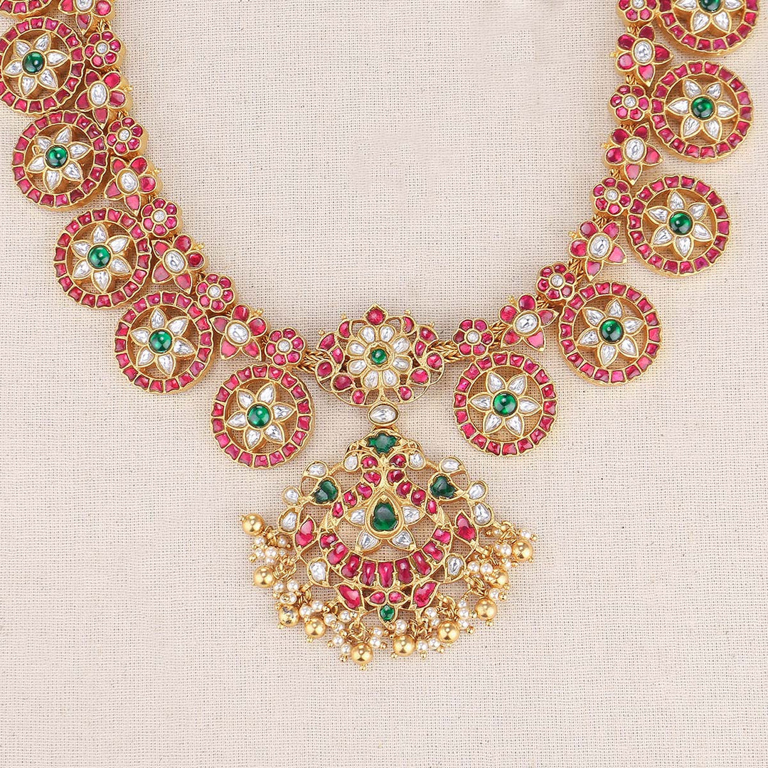 Luxurious Kundan Long Necklace
