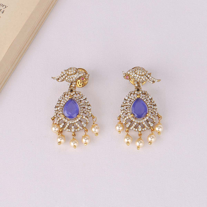 Lovely Birds Victorian Short Necklace Set