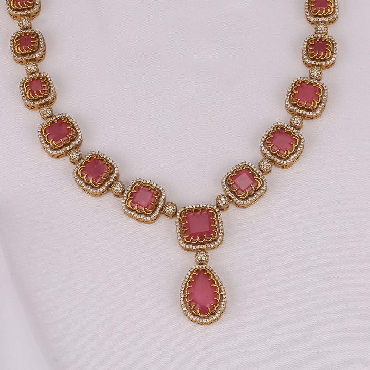 Hasina Victorian Short Necklace Set