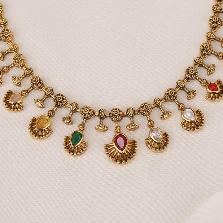 Rashmika Short Necklace Set