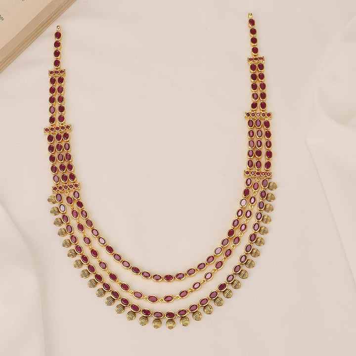 Vianna Stone Long Necklace
