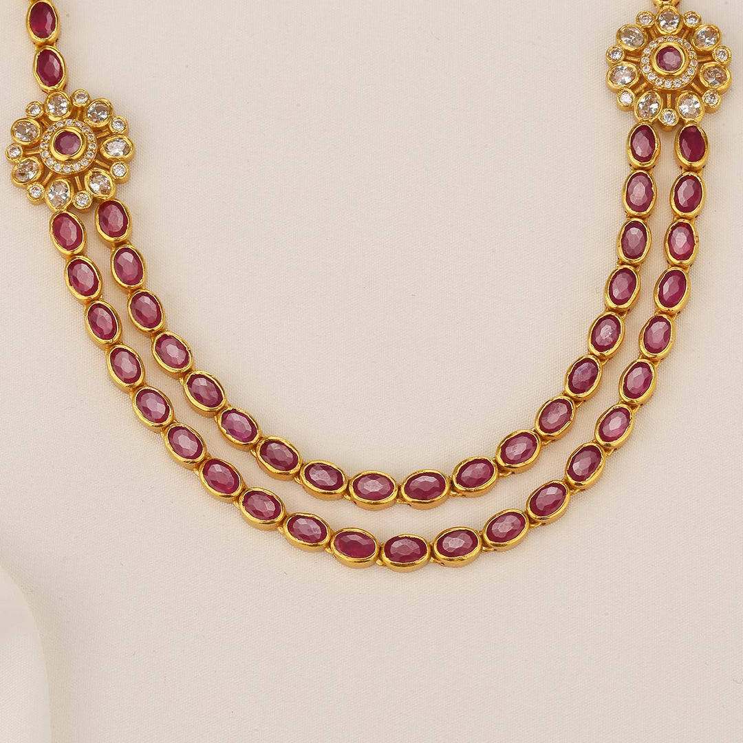 Lavritha Stone Short Necklace