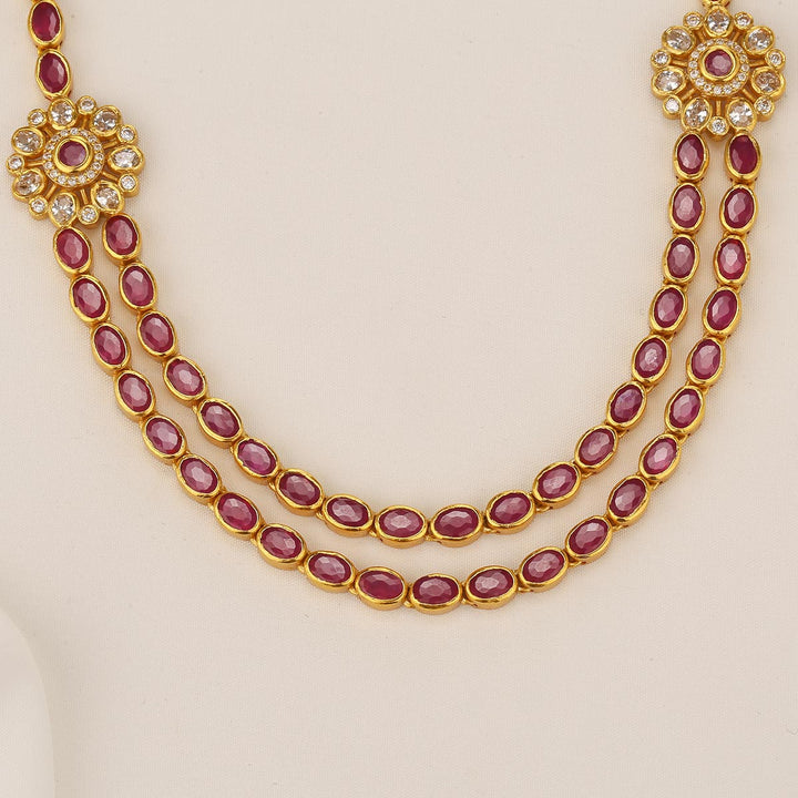 Lavritha Stone Short Necklace