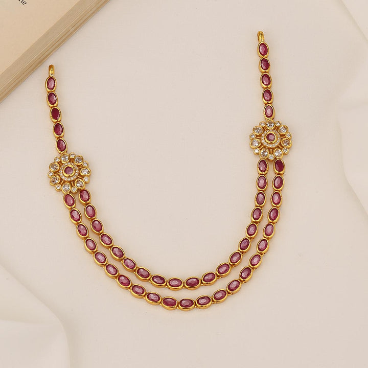 Lavritha Stone Short Necklace
