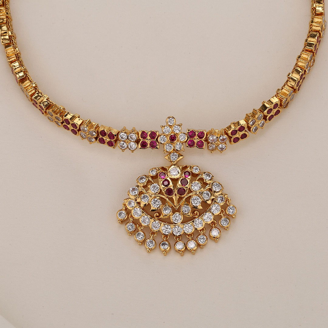 Aaranikha Attigai Necklace
