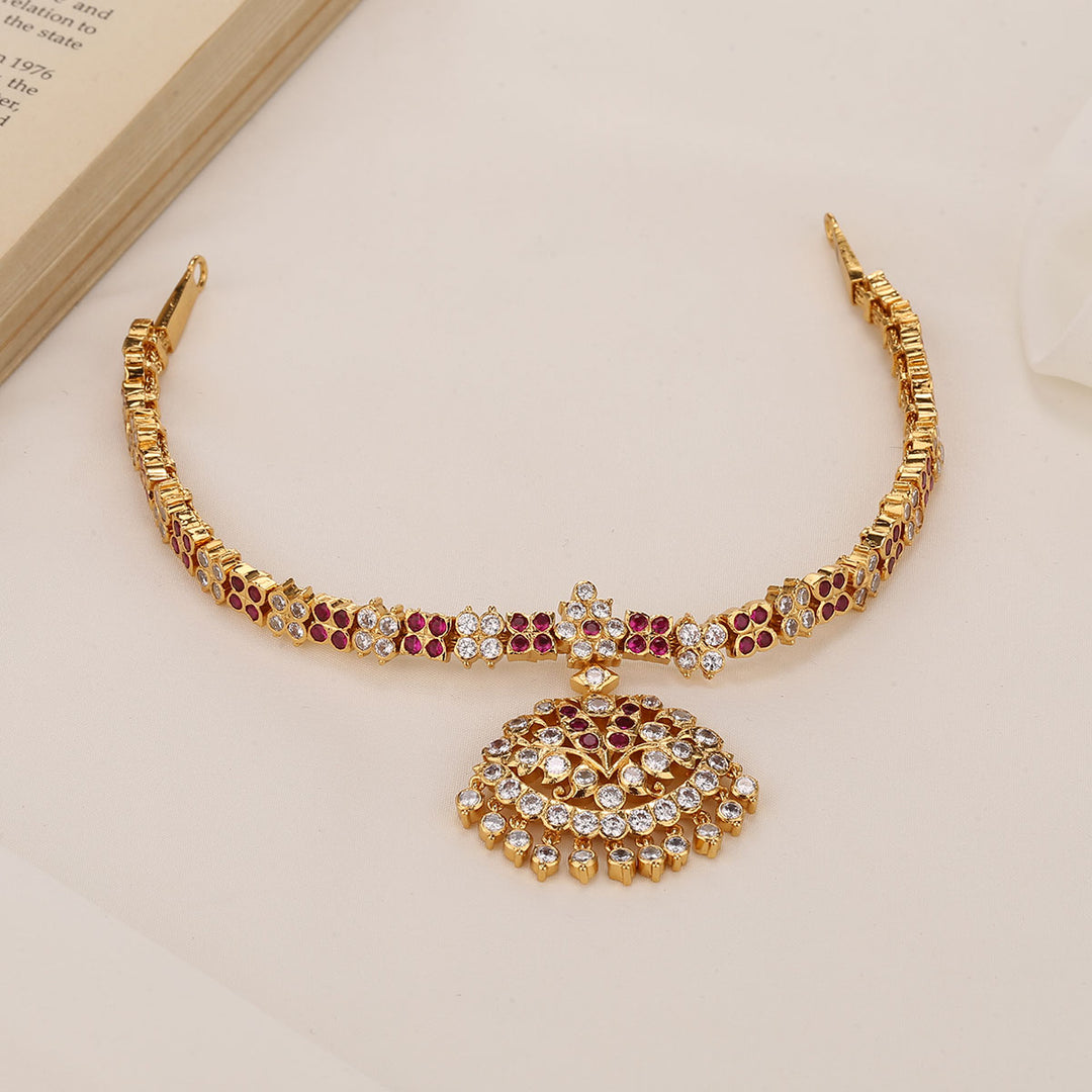 Aaranikha Attigai Necklace