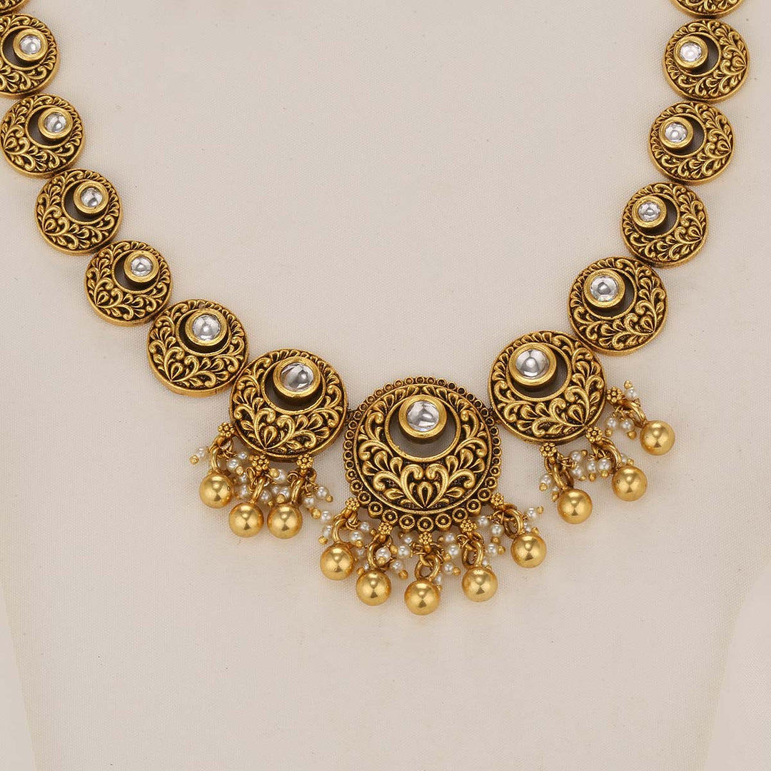 Vithusha Nagas Short Necklace Set