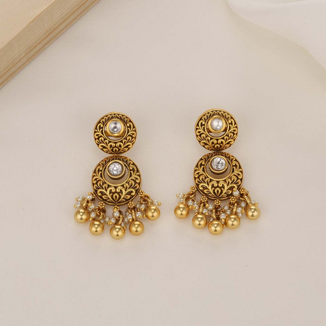 Vithusha Nagas Short Necklace Set