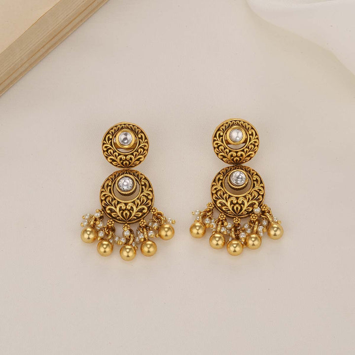 Vithusha Nagas Short Necklace Set