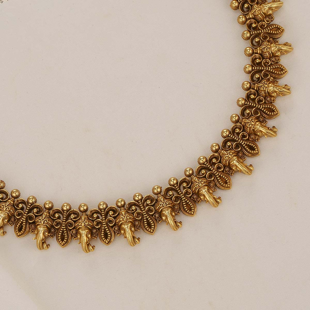 Traditional Nagas Short Necklace Set