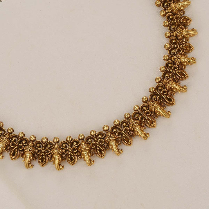 Traditional Nagas Short Necklace Set