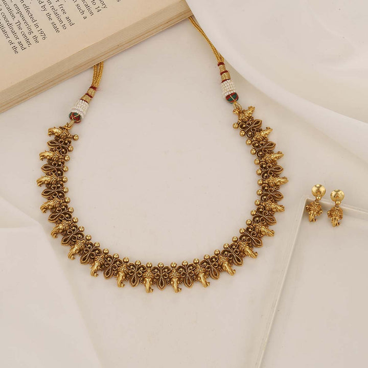 Traditional Nagas Short Necklace Set