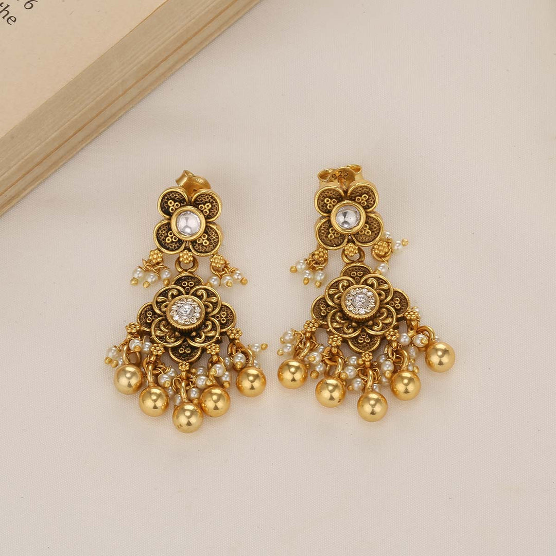 Shinning Charm Nagas Short Necklace Set