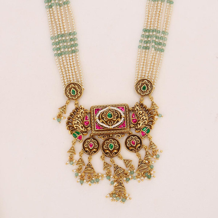 Janvikha Nagas Long Necklace Set