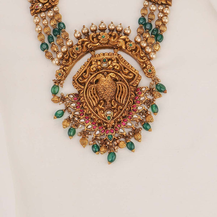 Grand Look Deep Nagas Long Necklace