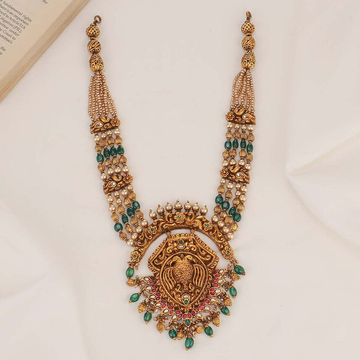 Grand Look Deep Nagas Long Necklace