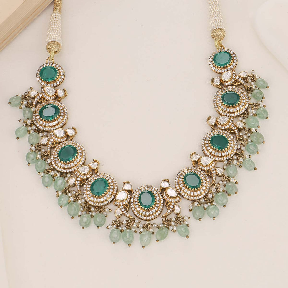 Shrisha Victorian Short Necklace - AMS-102-10887