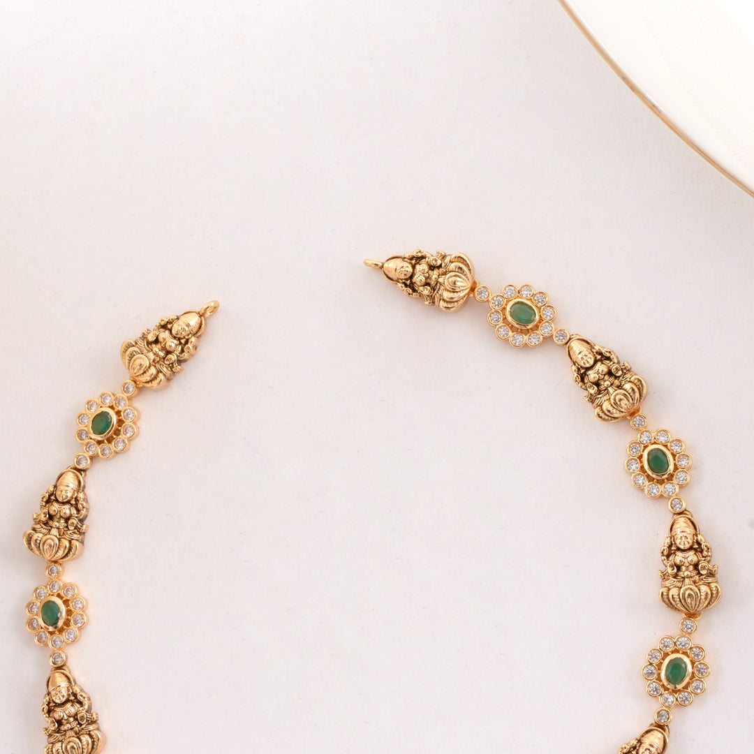 Divine Glow Stone Long Necklace