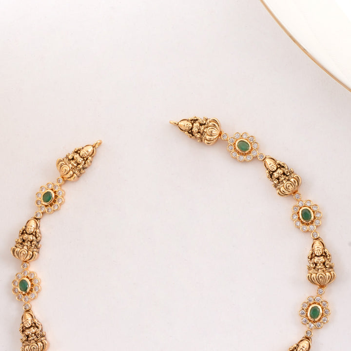 Divine Glow Stone Long Necklace