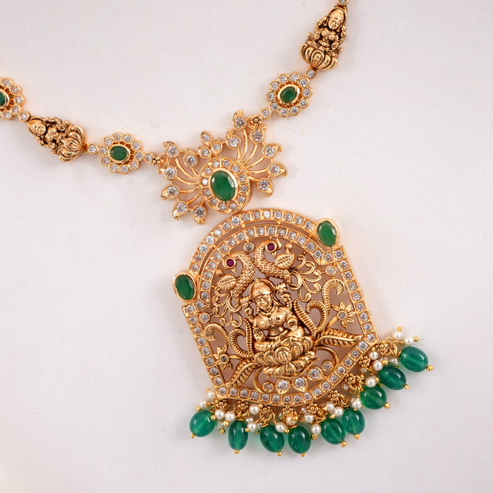 Divine Glow Stone Long Necklace