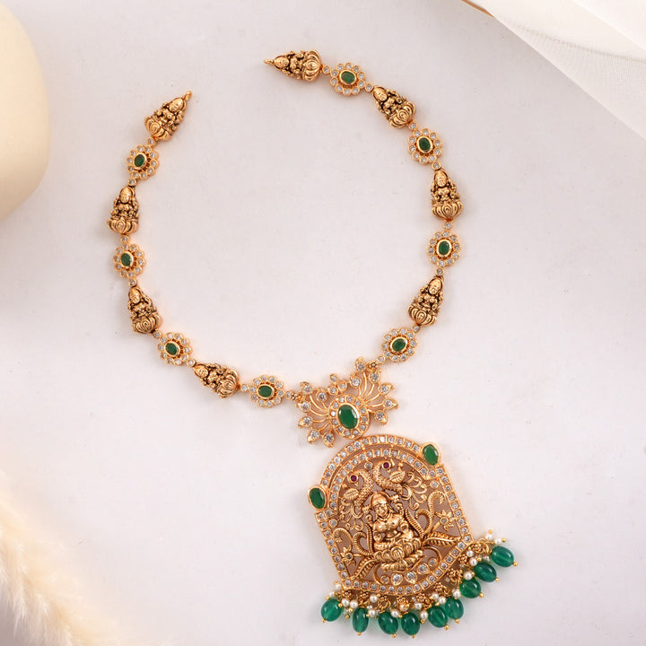 Divine Glow Stone Long Necklace