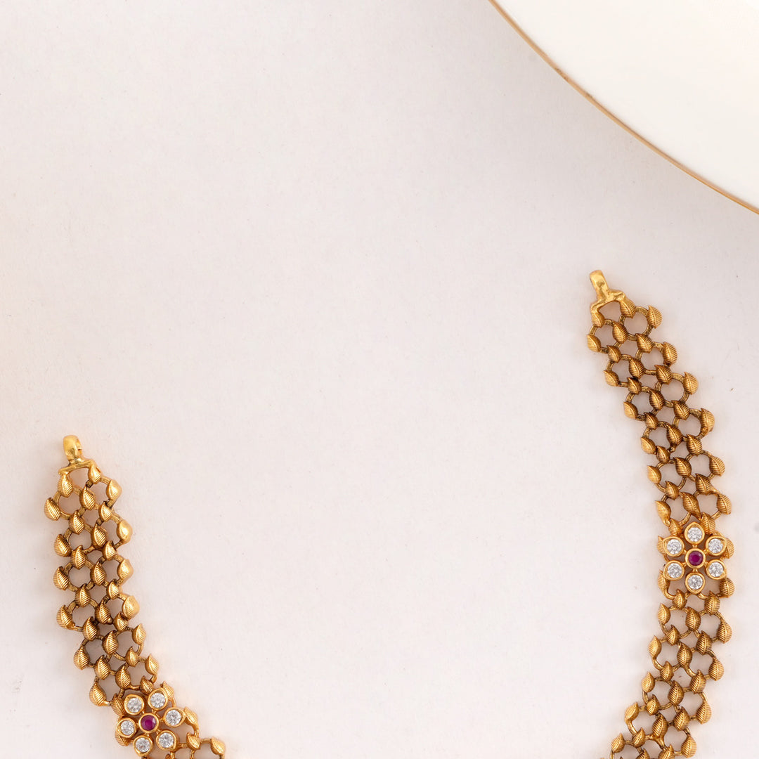 God Shiva Parvathi Nagas Short Necklace